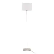 LUMINÁRIA DE CHÃO ALINE C/CÚPULA K - ARGILA/BRANCO - Foto 1