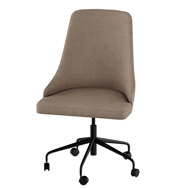 CADEIRA HOME OFFICE DANDY - PRETO/CAMELO - Foto 14