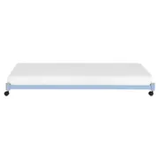 CAMA DE SOLTEIRO INFERIOR 78 CM FLAT - AZUL CLARO - Foto 27
