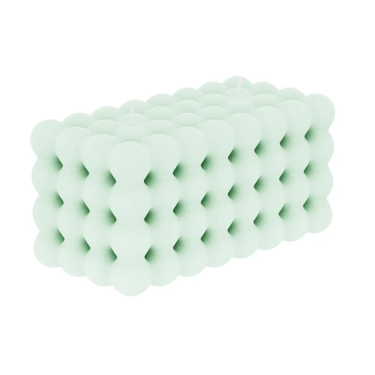 VELA 6 CM X 12 CM FUNNY BUBBLE - SORBET DE MENTA - Foto 17