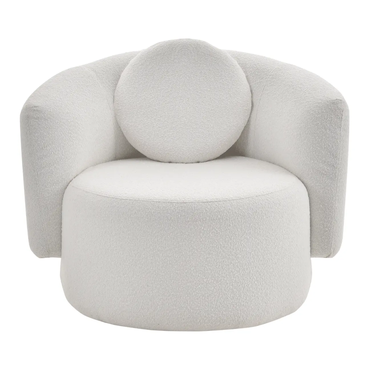 POLTRONA HAGNA - BOUCLÉ BRANCO - Foto 1