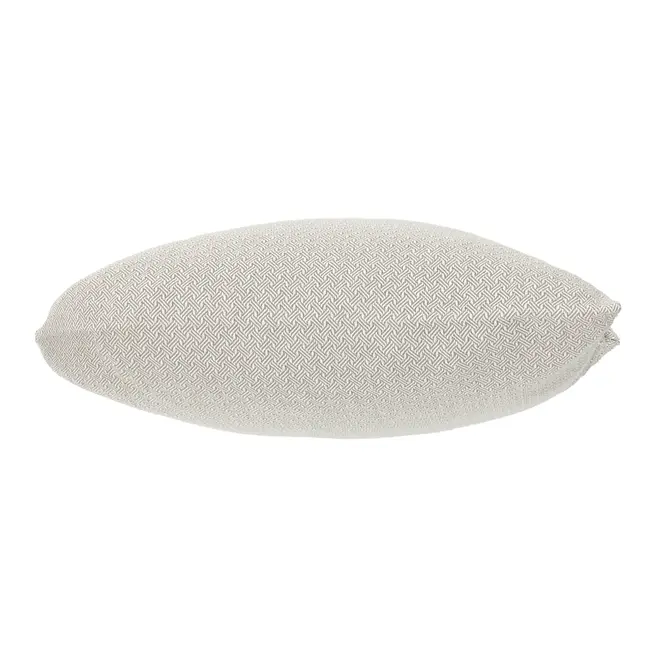 CAPA ALMOFADA 43 CM X 43 CM JOUR - CINZA PROVENCE/BRANCO - Foto 2