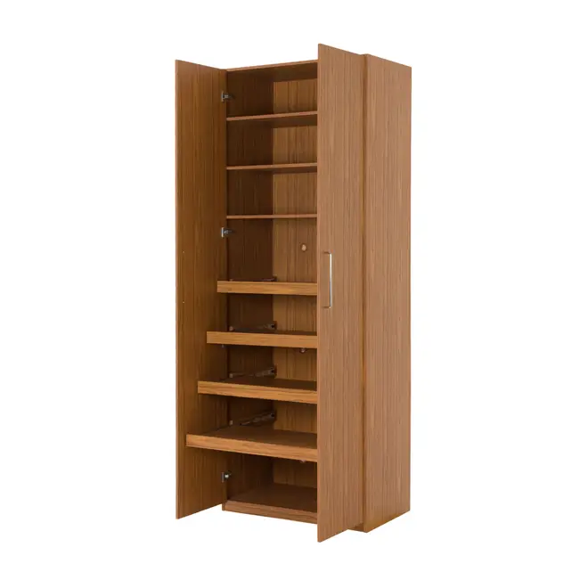 GUARDA-ROUPA/SAPATEIRA 2 PORTAS 45 MAXIMUS - FREIJÓ - Foto 3