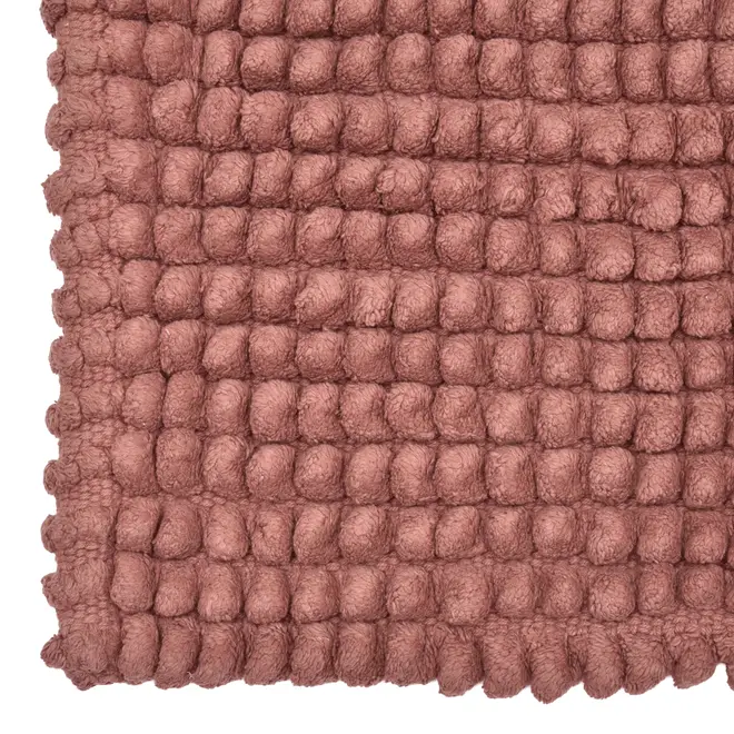 TAPETE 90 CM X 60 CM BUBBLY - RUBY MOCHA - Foto 2