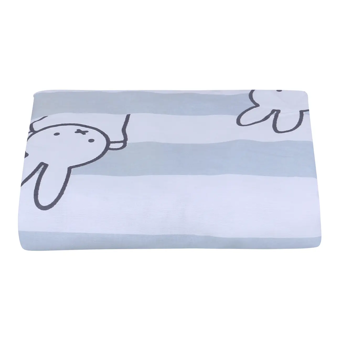 LENÇOL COM ELÁSTICO PARA BERÇO 1,30 M X 70 CM X 18 CM MIFFY LIST - FLANDRES/MULTICOR - Foto 1