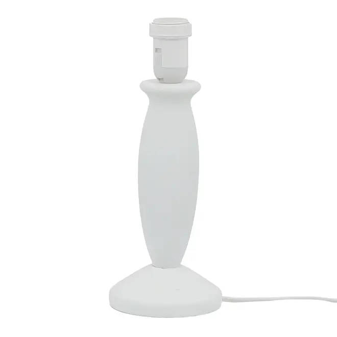 BASE DE LUMINÁRIA DE MESA CASTILIGHT - BRANCO - Foto 1