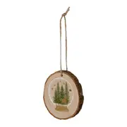 KIT COM 3 PINGENTES VILAREJO NOEL - CASCA DE URUCUM/CIPESTRE - Foto 7