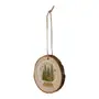 KIT COM 3 PINGENTES VILAREJO NOEL - CASCA DE URUCUM/CIPESTRE - Foto 7