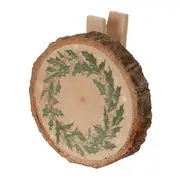 KIT COM 6 PRENDEDORES VILAREJO NOEL - CASCA DE URUCUM/CIPESTRE - Foto 3
