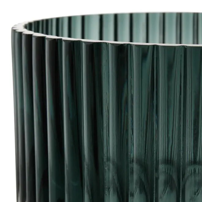 VASO 12 CM TOURMALINE - VERDE ESCARAVELHO - Foto 4