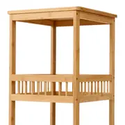 FRUTEIRA DE CHÃO 39 CM X 86 CM BAMBOO - BAMBU - Foto 4