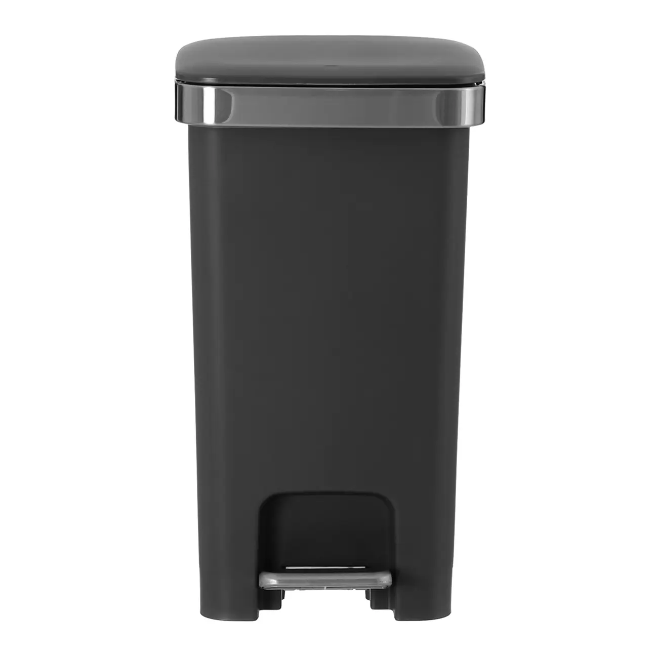 LIXEIRA COM PEDAL 15 L DAY USE - KONKRET/INOX - Foto 2