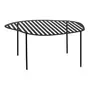 MESA DE CENTRO VAZADA 73 CM X 60 CM PINGO - PRETO - Foto 2