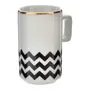 CANECA ZIG ESPRESSO 80 ML HIPFIX - PRETO/OURO - Foto 2
