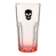 COPO LONG DRINK 340 ML CAVEIRA - INCOLOR/LARANJA - Foto 2