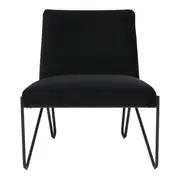 POLTRONA LEANING - PRETO/PRETO - Foto 2