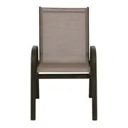 CADEIRA COM BRAÇOS SUN - CAFÉ/CAMELO - Foto 2