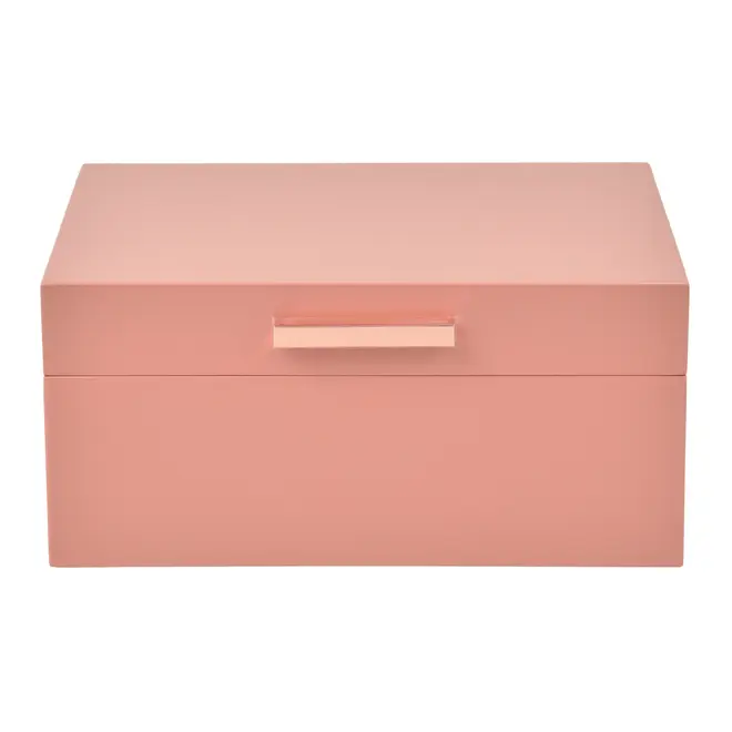 PORTA-JÓIAS SWANLEY - OPALA ROSA/COBRE - Foto 1