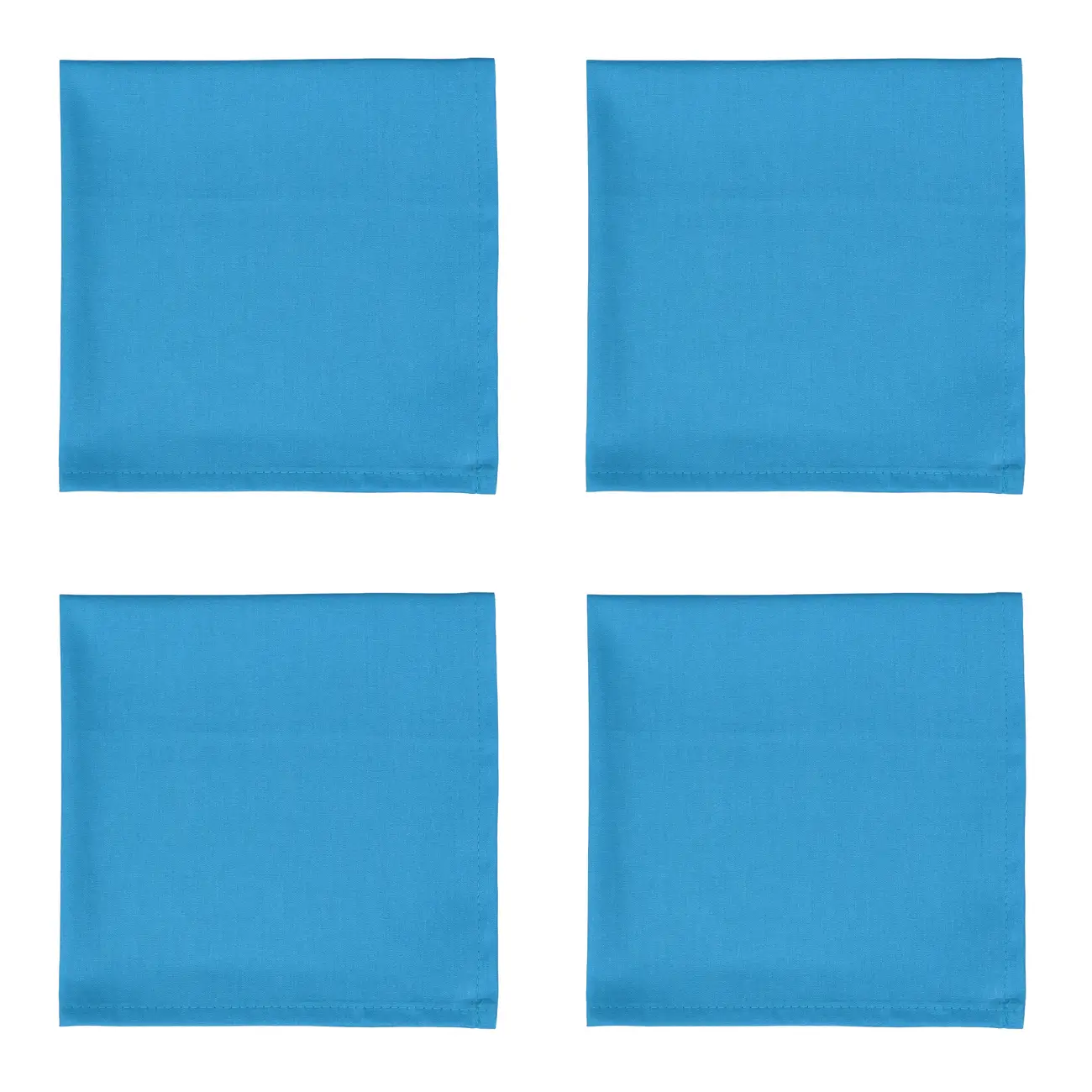 GUARDANAPO DE TECIDO 40 CM X 40 CM C/4 MERYL - AZUL HISTÓRICO - Foto 2