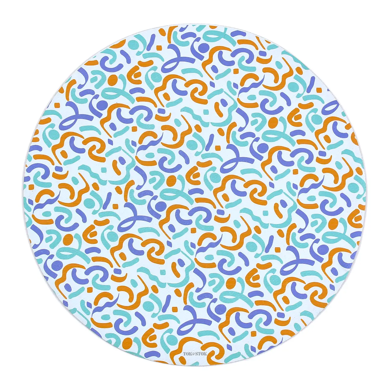 LUGAR AMERICANO 35 CM POP FUN - BRANCO/CORES CALEIDOCOLOR - Foto 1