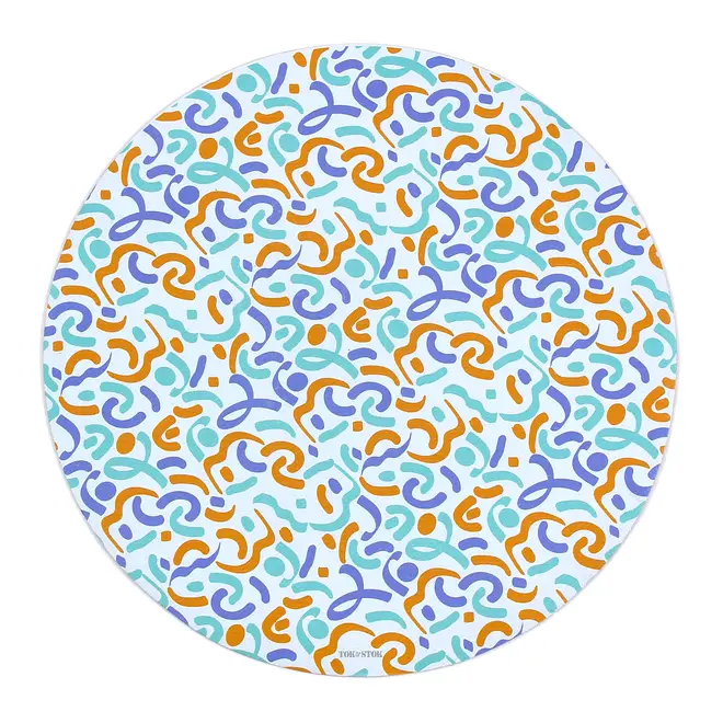 LUGAR AMERICANO 35 CM POP FUN - BRANCO/CORES CALEIDOCOLOR - Foto 1