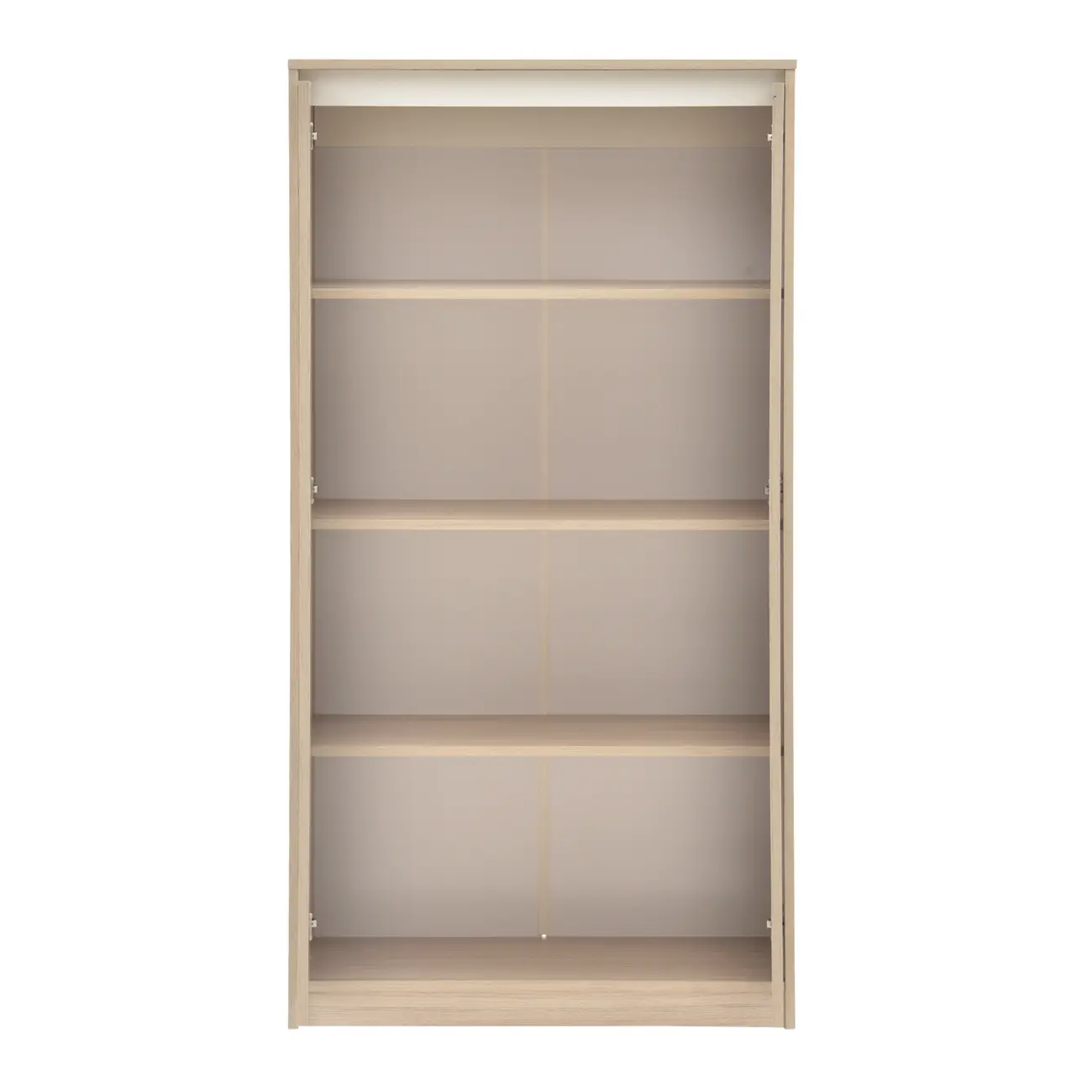 ARMÁRIO PARA ESCRITÓRIO ALTO 2 PORTAS START UP - NEW OAK/BRANCO - Foto 3