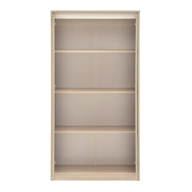 ARMÁRIO PARA ESCRITÓRIO ALTO 2 PORTAS START UP - NEW OAK/BRANCO - Foto 3