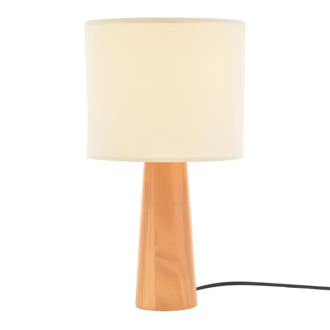 LUMINÁRIA DE MESA MASSIV C/CUP C - AMÊNDOA/NATURAL - Foto 2