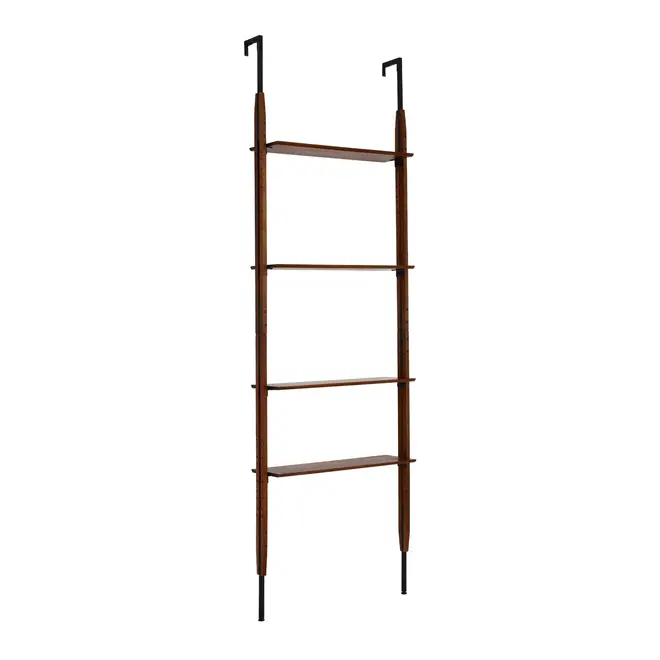 ESTANTE/ESC/TV 3,18 M X 2,41 M LIBRERIA - NOZES/PRETO - Foto 6