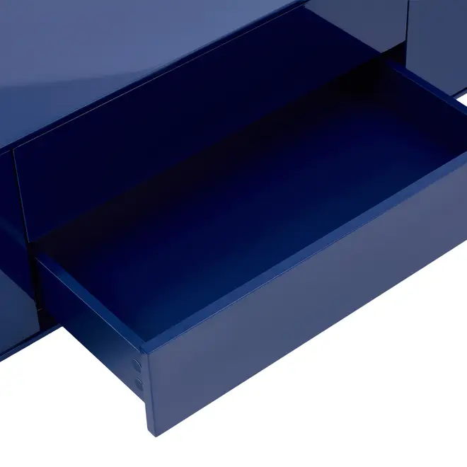 RACK 3 PORTAS/2 GAVETAS 2,08 M X 45 CM MONOLITH - LAZULITE - Foto 19