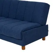 SOFÁ-CAMA 3 LUGARES DOUBLE DUTY - AZUL ESCURO - Foto 10