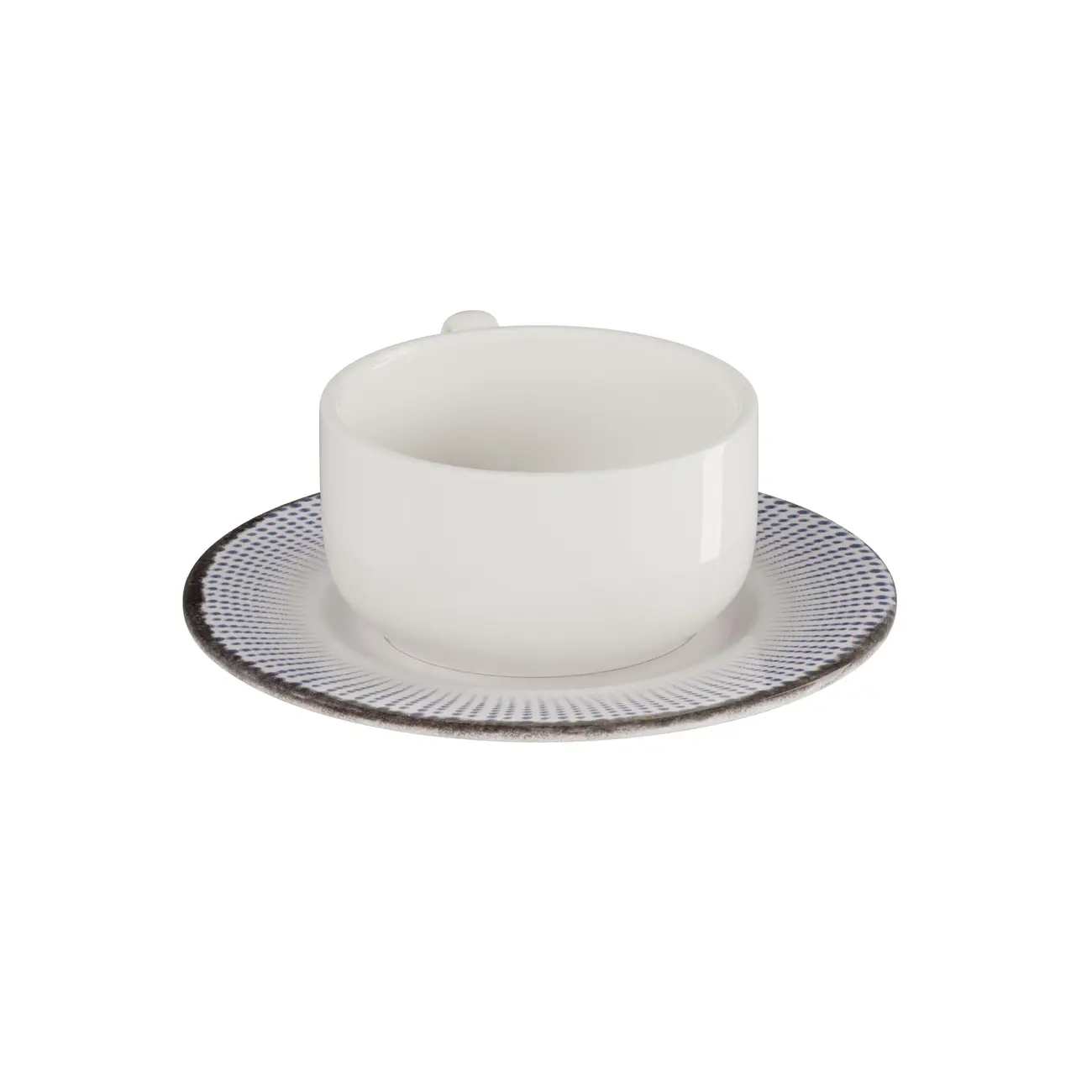 XÍCARA CAFÉ 50 ML SALINA I - BRANCO/AZUL - Foto 25