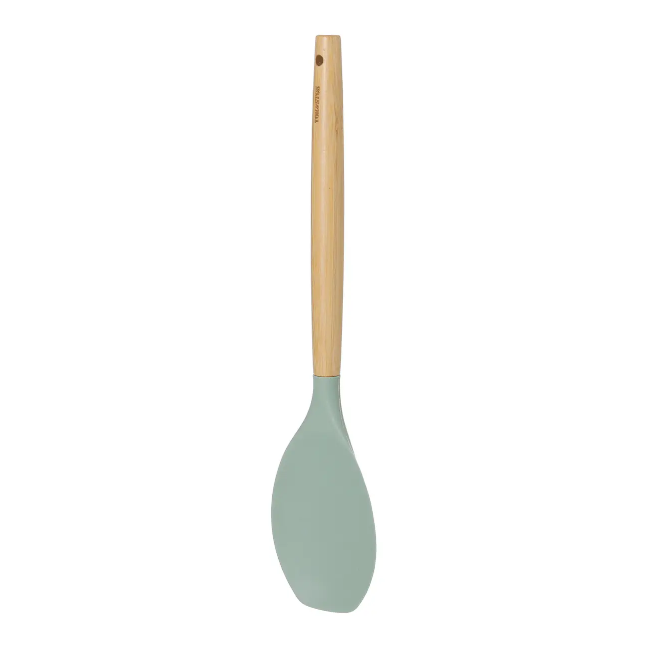 COLHER 31 CM SILIBOO - SÁLVIA/BAMBU - Foto 2