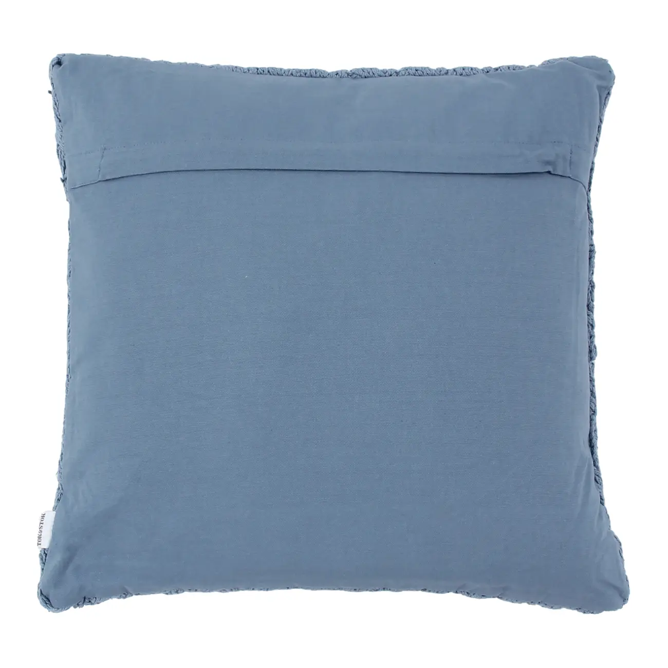 ALMOFADA 45 CM X 45 CM AUCH - BLEU CENDRÉ - Foto 3
