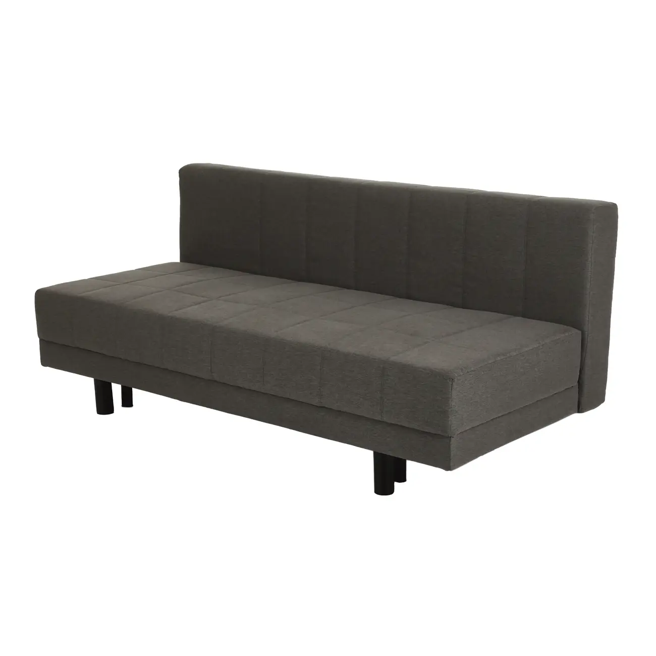 SOFÁ-CAMA 3 LUGARES CLAP - CINZA/PRETO - Foto 6