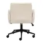 CADEIRA HOME OFFICE KIND - PRETO/BEGE - Foto 5