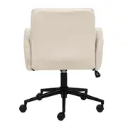 CADEIRA HOME OFFICE KIND - PRETO/BEGE - Foto 5