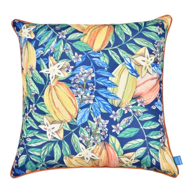 ALMOFADA 60 CM X 60 CM SAUDADE TROPICAL CARAMBOLAS
