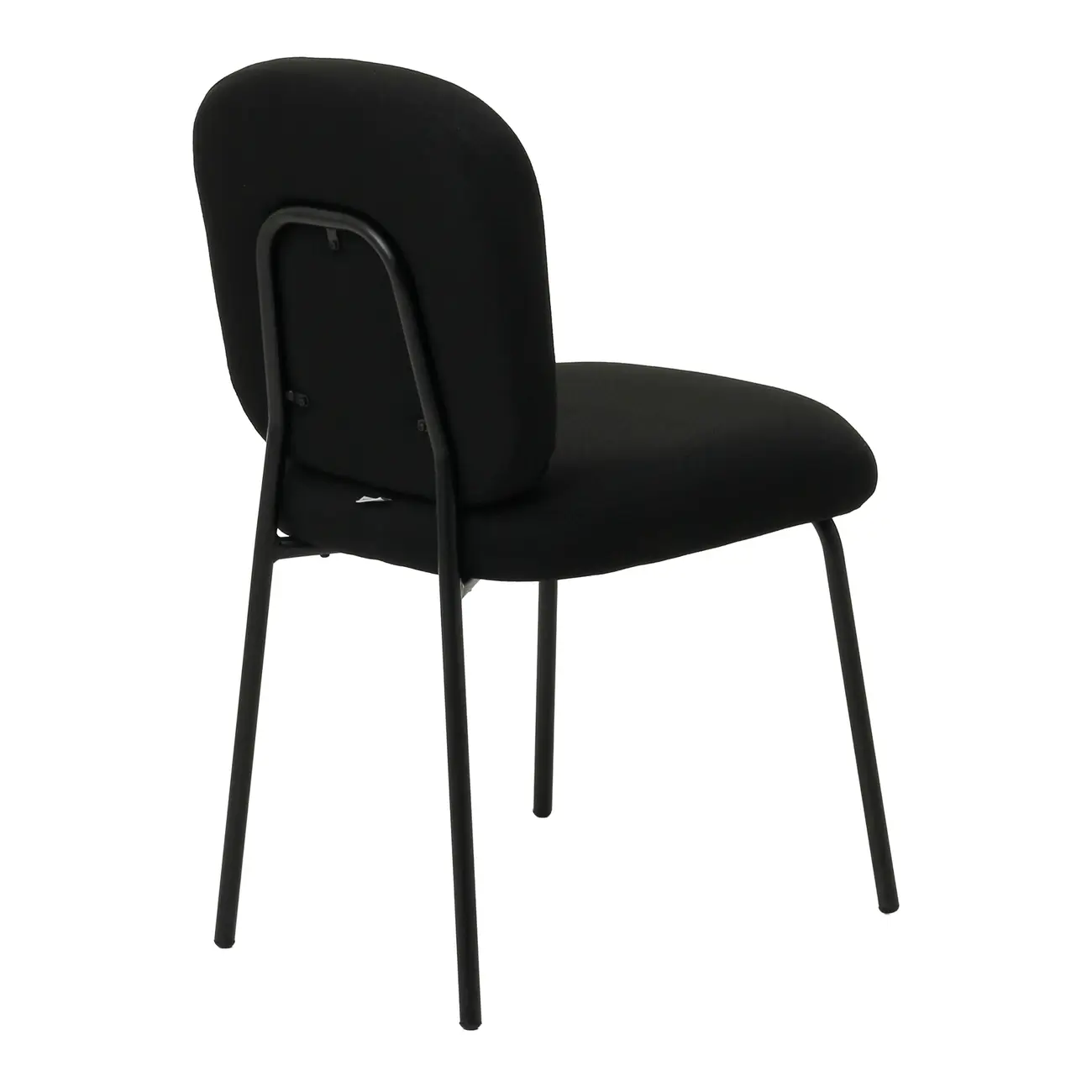 CADEIRA DE JANTAR SNAKY - PRETO/PRETO - Foto 4