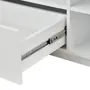 RACK 2 PORTAS/1 GAVETA 1,80 M X 40 CM ROOM - BRANCO - Foto 8