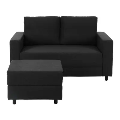 SOFÁ 2 LUGARES COM PUFF/BAÚ MUY