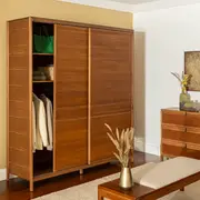 CÔMODA 3 GAVETAS 1,02 M X 42 CM PAMPA - NOZES/OURO VELHO - Foto 16