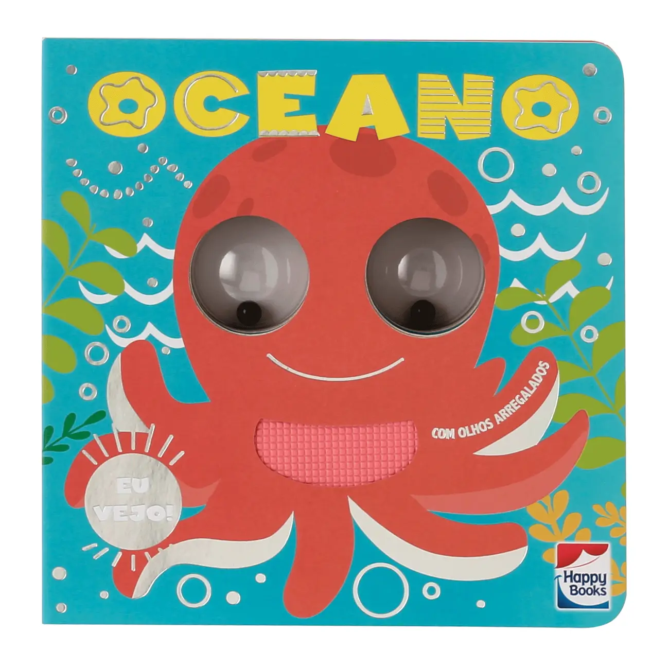 EU VEJO! COM OLHOS ARREGALADOS OCEANO LIVRO INFANTIL - MULTICOR - Foto 1