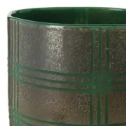 VASO 19 CM WIDLEY - OURO VELHO/ENGLISH GREEN - Foto 4