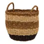 CESTO 30 CM X 30 CM X 30 CM THYPA - FIBRA CLARA/PRETO - Foto 2
