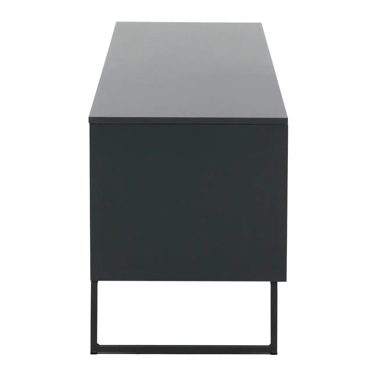 RACK 2 PORTAS DE CORRER/2 GAVETAS 1,80 M X 45 CM STREET - KONKRET/INCOLOR - Foto 9