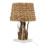 LUMINÁRIA MESA CAFEZAL G C/CUP TABOA P - BRANCO/FIBRA CLARA - Foto 4