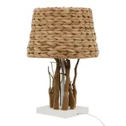LUMINÁRIA MESA CAFEZAL G C/CUP TABOA P - BRANCO/FIBRA CLARA - Foto 4