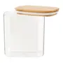 POTE HERMÉTICO 1,5 L BAMBUCCI - INCOLOR/BAMBU - Foto 4