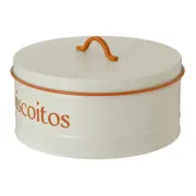 PORTA-BISCOITOS BODEGA - OFF WHITE/CASCA DE URUCUM - Foto 2